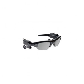 hidden Spy Sunglasses Cameras - Spy Sunglasses Camera with MP3 Player + Bluetooth (8GB)