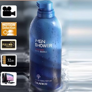 Shampoo Bottle Camera 1080P HD Spy DVR Waterproof Pinhole Spy Camera 32GB Internal Memory,best Spy Cam Shampoo/Shower Gel Camera DVR, Bathroom Spy Camera